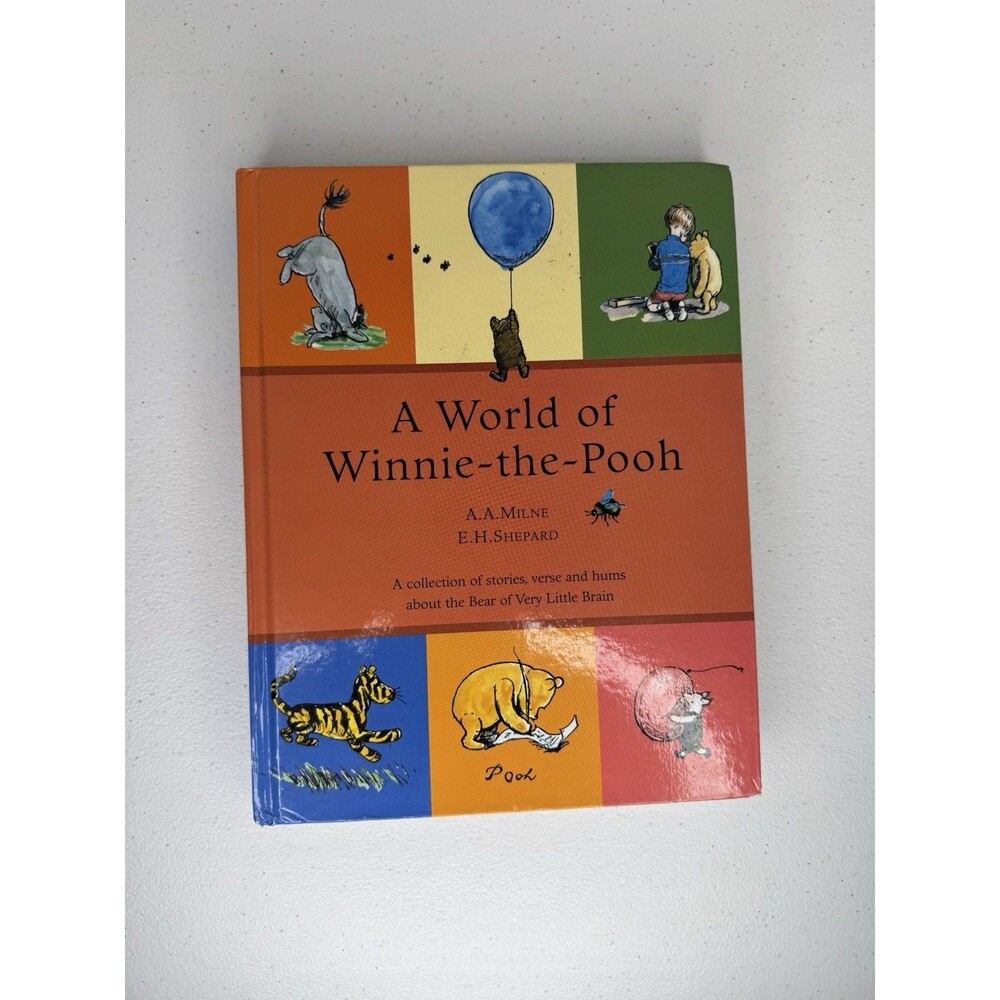 A World of Winnie-the-Pooh by A.A. Milne 1998 HC/DJ Illustrated by E.H. Shepard